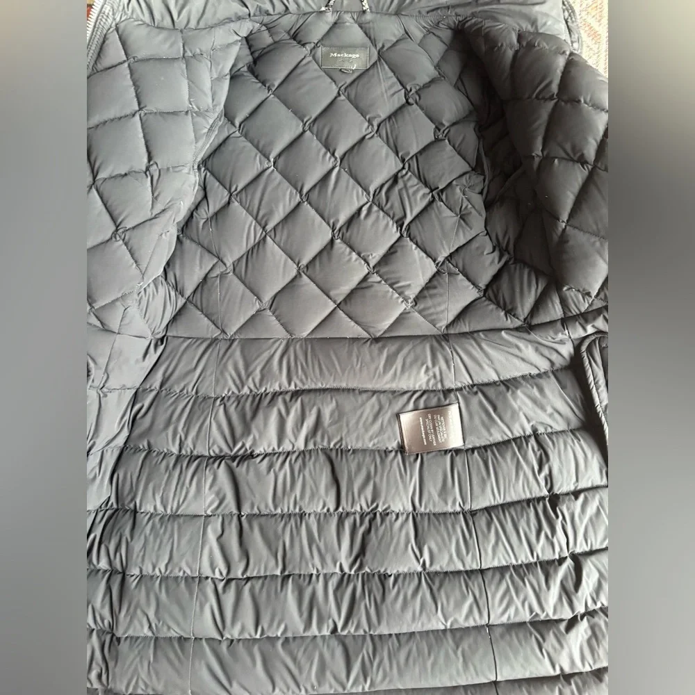 Mackage Women's Black Puffer Coat - Picture 6 of 10
